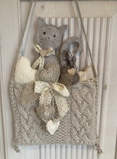 Handgestrickter Landhaus Deko