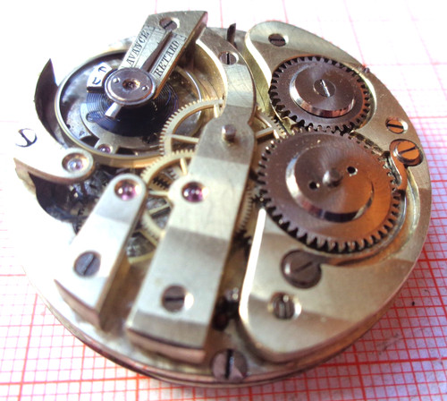 Antikes taschenuhrwerk - antikes,