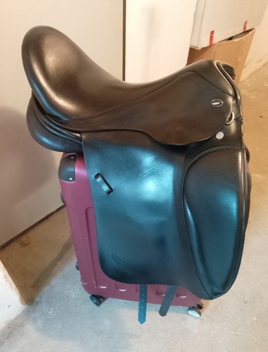 Gepflegter dressursattel - gepflegter,