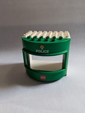 LEGO DUPLO_Polizeiwache Gebäudeteil grün Police aus 2811 Polizei-Station Polizei