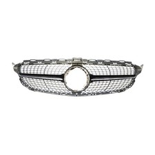 Original Mercedes W205 C-Klasse Kühlergrill chrom Diamantoptik schwarzmetallic
