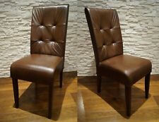 100% Echtleder Stuhl Echt