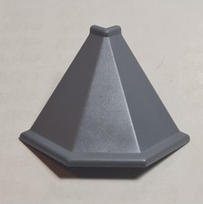 REHAU WAP Außenecke 90° / 270 Wandabschluss Wischleiste nobilia anthrazit 7037