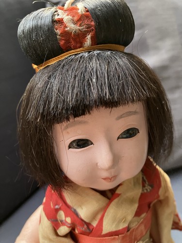 Alte ichimatsu puppe aus japan - alte,