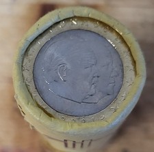 Monaco  1 Euro Rolle 2001  prägefrisch 25 x 1 Euro