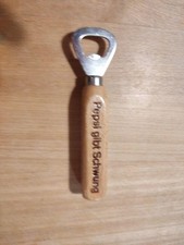 Flaschenöffner Holzgriff Werbung "Pepsi gibt Schwung"