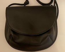 Zara Lederhandtasche Schwarz