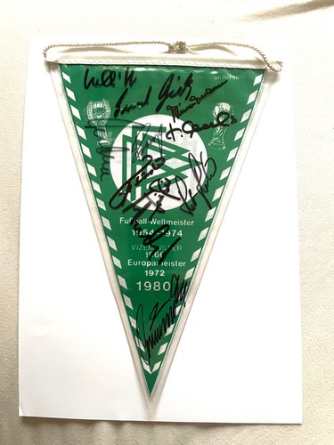 Dfb wimpel 1980 mit - dfb,
