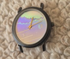 Vintage Hologramm Uhr von