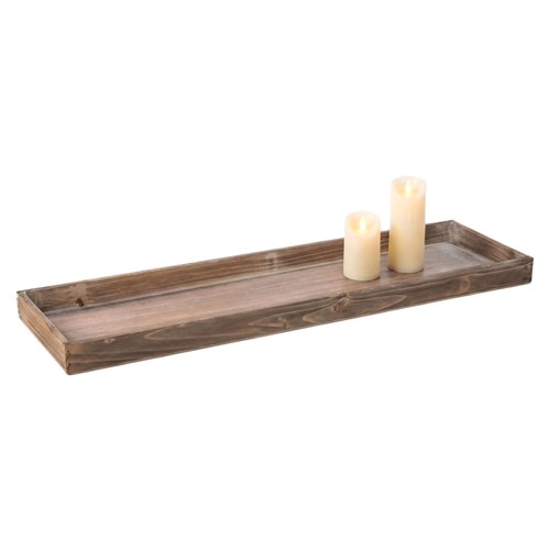 Vintage holz tablett - holz,