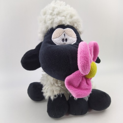 Süßes plüsch schaf mit - schaf, rosa