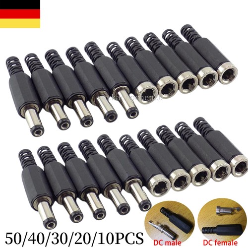 50x stecker buchse - dc,