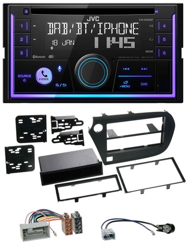 Jvc mp3 usb 2din - usb, bluetooth