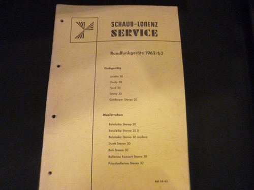 Original service manual - original,