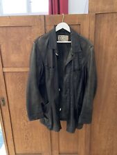 Vintage  echt Lederjacke, People of the Labyrinths