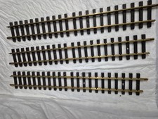 LGB (02.11.) : Schienen G Spur 60 CM  (6 STK). ALLE WAREN ANGEBOHRT SIEHE BILDER