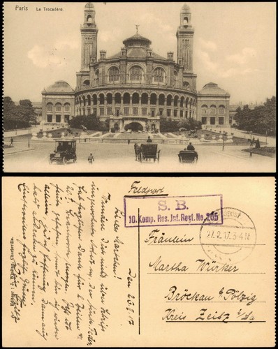 Cpa paris trocadéro palais - paris,