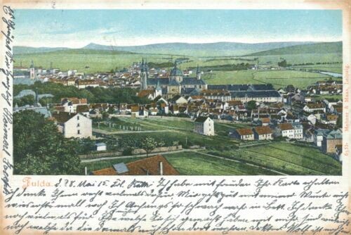 Ansichtskarte fulda 1915 - fulda,