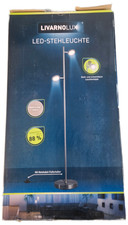 LIVARNO LUX LED Stehleuchte Matt Nickel Optik 3000 K LED Lebensdauer 20000 h