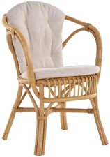 Sessel aus echtem Rattan