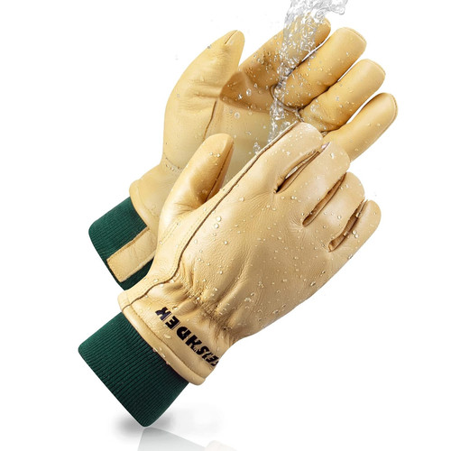 lederhandschuhe gelb