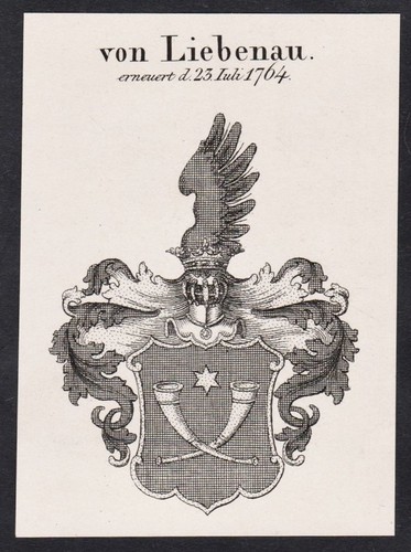 Liebenau wappen coat arms - coat, of