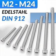 Zylinderschrauben M2 - M24