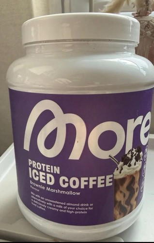 More protein iced coffee - protein,