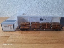 Roco 76574 Rungenwagen mit Holzbeladung, SBB