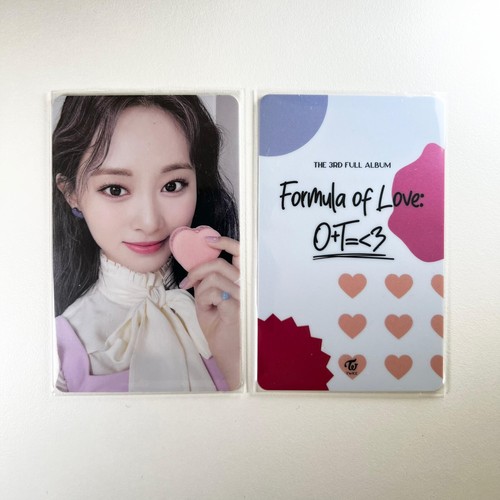 Twice tzuyu formula - b, of
