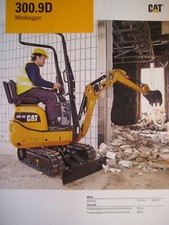 CAT  CATERPILLAR  BAUMASCHINEN