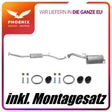 Nissan Micra III 1.0 1.2 1.4 (2003-2010) Mittel+Endschalldämpfer Auspuffanlage