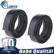 2 PCS Ersatz Automatik Gürtel Ledergürtel Gürtelriemen Belts Ohne Schnalle DE