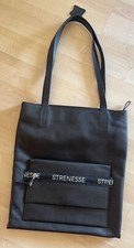 Original Strenesse Leder Shopper schwarz *neu*