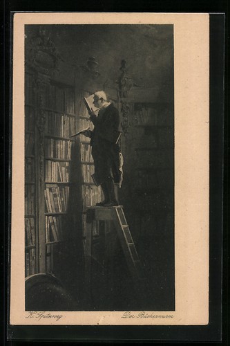 Künstler carl spitzweg - künstler-ak,