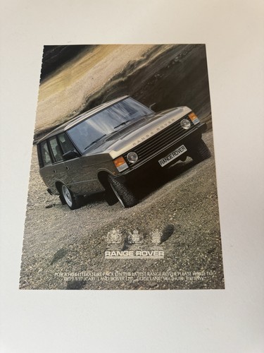 Original classic range - range, rover