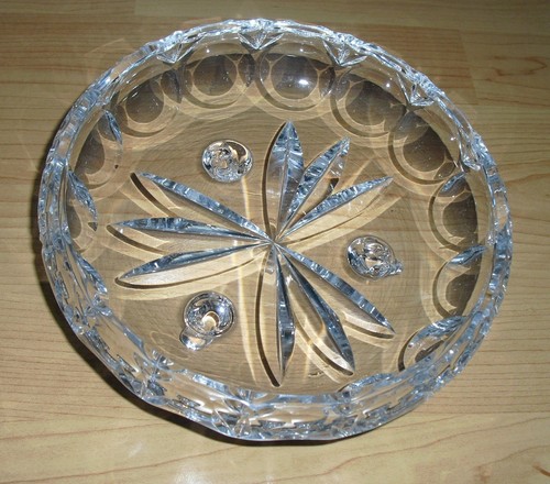Vintage bleikristall schale - bleikristall,