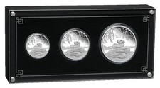 Jahr der Schlange -Lunar Serie III - 3-Münzen-Set Australien Silber PP 3,50 Doll