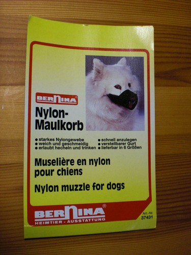 Bernina hunde maulkorb - bernina,