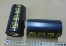 Prägefolie, Heißprägefolie, 10 cm breit, Farbe dunkelgrau , 2 Stück   #12504#