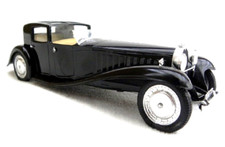 Solido Bugatti Royale Coupe Baujahr 1930 Type 41 Metall Schwarz Modellauto 1:21