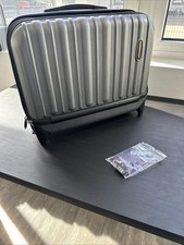 Eminent Weichschalen Kabinenkoffer Handgepäck Trolley Grau Metallic Neuwertig