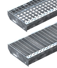 Gitterroststufe Metall