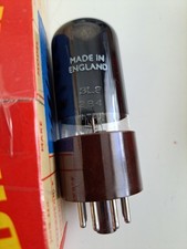 Brimar 6SN7GT brown base black