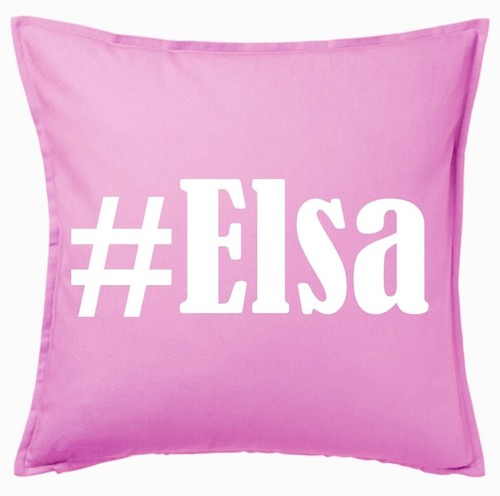 Elsa kissenbezug pink - pink, ich