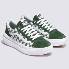Vans ComfyCush Checkerboard Old Skool Overt CC Skateschuhe VN000BWABXU US 4-13