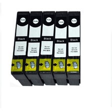 5x schwarz Tinte Patrone für Epson Stylus SX230 SX235 SX420W SX425W 430W SX435W