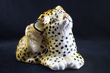 Leopard Figur aus Keramik Made in Italy #2