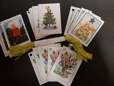 Weihnachtsanhänger für Geschenke 20 Stück 