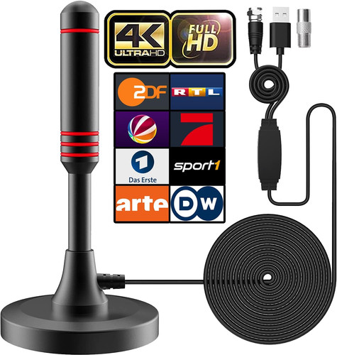 Dvb antenne mit - dvb-t/dvb-t2,